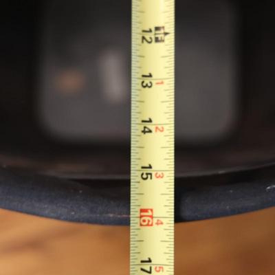 Longaberger Handwoven Oval Waste Basket