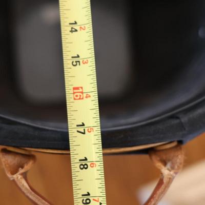Longaberger Handwoven Oval Waste Basket