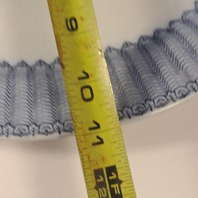 Sale Photo Thumbnail #649: Vintage Soho Pottery Serving Platter- Pandora Pattern- Approx 13 3/4" Wide.  Item has chipping- please see all pictures.