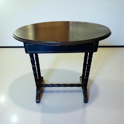 Sale Photo Thumbnail #143: Antique Ebonized Oak Spindle Legs
Approximately 32"X19"X29"