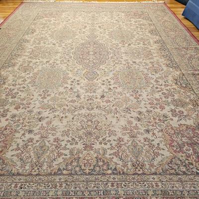 Wool Patterned Persian Style Rug (LR-JS)