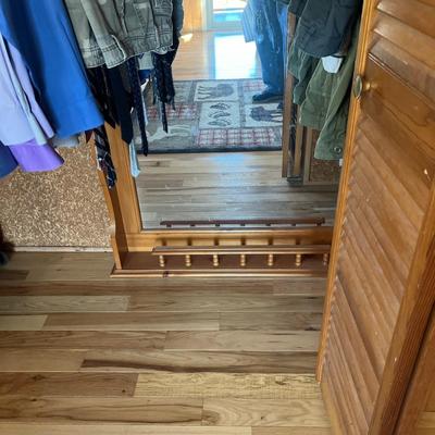 Sale Photo Thumbnail #157: Broyhill Pine Double Dresser With Mirror
Approximately 60"X17"X35"