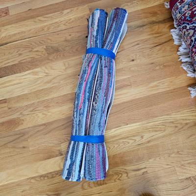 Pair of Rag Rugs (LR-JS)