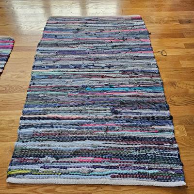 Pair of Rag Rugs (LR-JS)