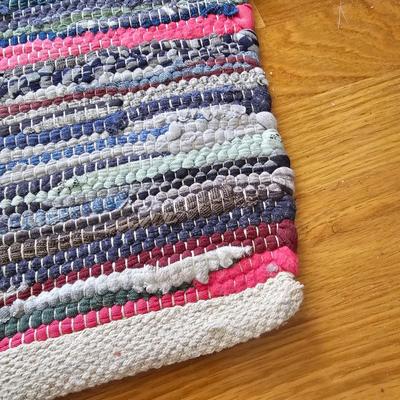 Pair of Rag Rugs (LR-JS)