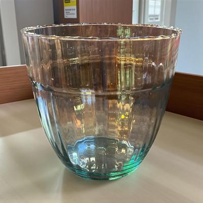 Sale Photo Thumbnail #168: Large Green Glass Bowl
Approximately 8.5" tall