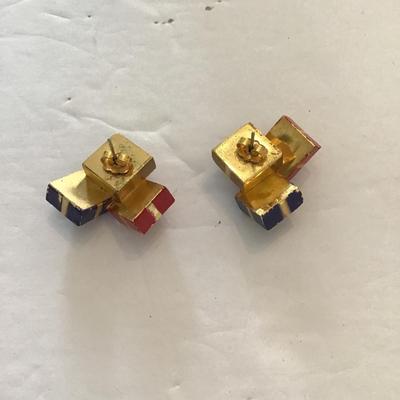 Sale Photo Thumbnail #102: vintage Christmas earrings. Please see attached photos.