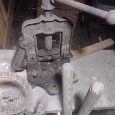 Collection of Vintage and Primitive Tools and Barn Finds Choice C