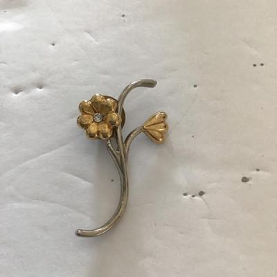 Sale Photo Thumbnail #109: Vintage, flower, lapel pin please see attached photos