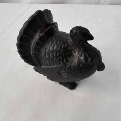 Cast Iron Nutcracker Dog & Turkey (LR-JS)