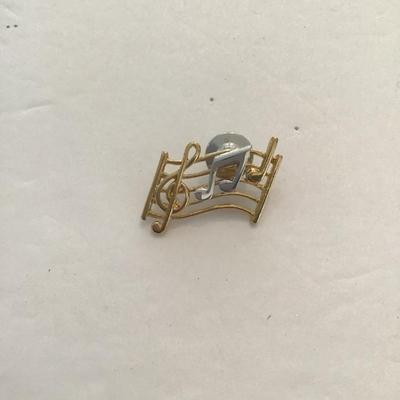 Sale Photo Thumbnail #116: Vintage music, tone, lapel pin please see attached photos