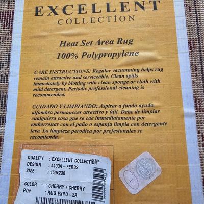 Excellent Collection Cherry Colored Rug (LR-JS)