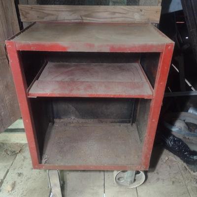 Heavy Duty Metal Work or Tool Cabinet on Casters