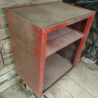 Heavy Duty Metal Work or Tool Cabinet on Casters