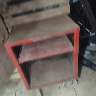 Heavy Duty Metal Work or Tool Cabinet on Casters