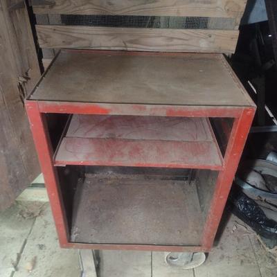 Heavy Duty Metal Work or Tool Cabinet on Casters