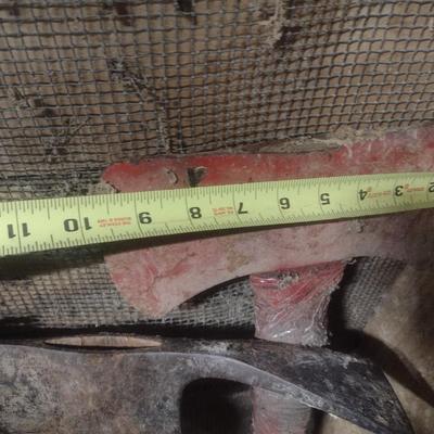 Collection of Axes Various Sizes and Head Shapes