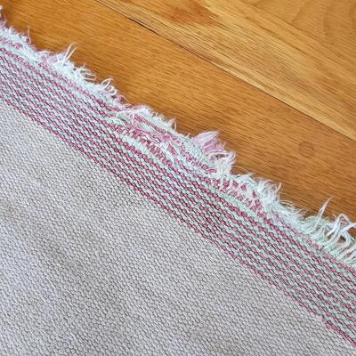 Pink Tulip Dedign Cotyon Rug (LR-JS)