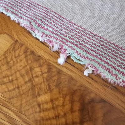 Pink Tulip Dedign Cotyon Rug (LR-JS)