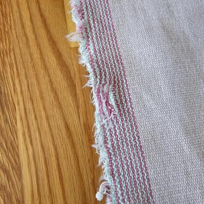 Pink Tulip Dedign Cotyon Rug (LR-JS)