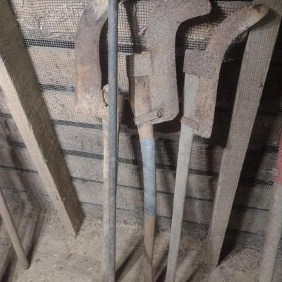 Collection of Bush Axes Various Sizes and Head Shapes