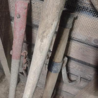 Collection of Log Cants Various Sizes and Head Shapes