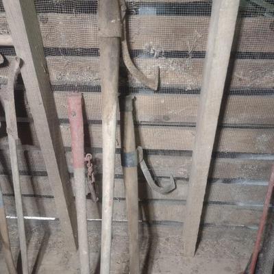 Collection of Log Cants Various Sizes and Head Shapes