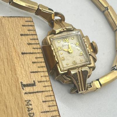 LOT 3: Vintage Bulova Ladies Watch - Winds and Ticks!