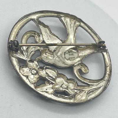 LOT 5: Sterling Silver Pins / Brooches - 27.1 Grams