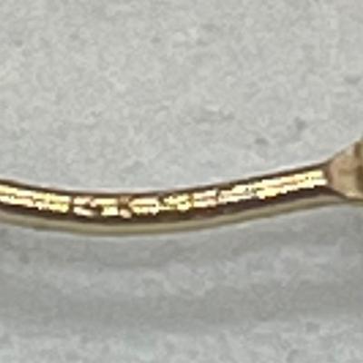 LOT 11: 14K Yellow Gold Hoop Earrings - 1.3 GTW