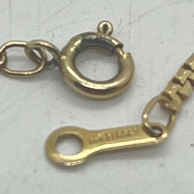 LOT 12: 14K Yellow Gold 16" Necklace - 4.9 Grams