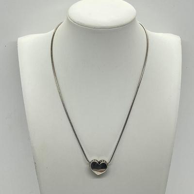 LOT 15: Four (4) Sterling Silver Necklaces with Pendant and Pierced Earrings - 60 GTW