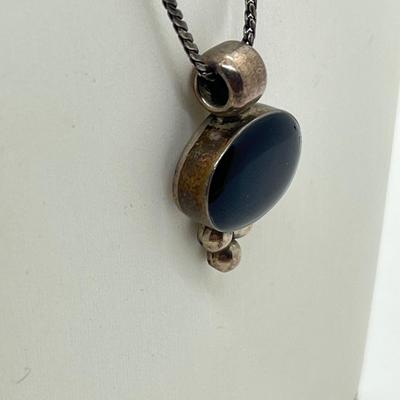 LOT 15: Four (4) Sterling Silver Necklaces with Pendant and Pierced Earrings - 60 GTW