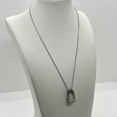 LOT 15: Four (4) Sterling Silver Necklaces with Pendant and Pierced Earrings - 60 GTW