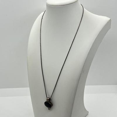 LOT 15: Four (4) Sterling Silver Necklaces with Pendant and Pierced Earrings - 60 GTW