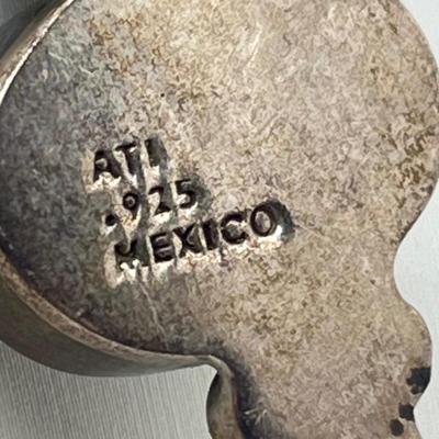 LOT 15: Four (4) Sterling Silver Necklaces with Pendant and Pierced Earrings - 60 GTW