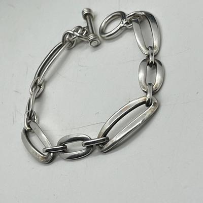 LOT 17: Three (3) Sterling Silver Bracelets - 33.1 Grams