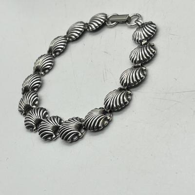 LOT 17: Three (3) Sterling Silver Bracelets - 33.1 Grams