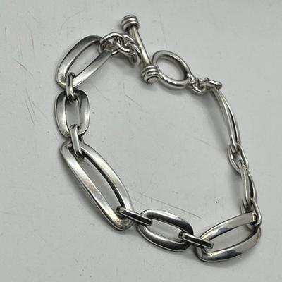 LOT 17: Three (3) Sterling Silver Bracelets - 33.1 Grams