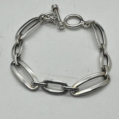 LOT 17: Three (3) Sterling Silver Bracelets - 33.1 Grams
