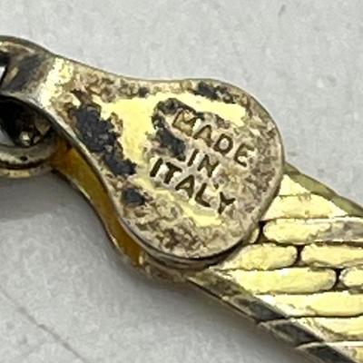 LOT 18: Gold Vermeil Sterling Silver 18" Necklace - 11.6 Grams