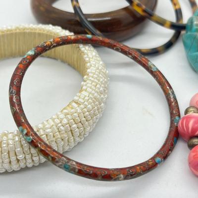 LOT 28: Costume Bracelet Collection