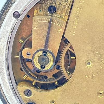 LOT 29: Vintage Waltham Pocket Watch with Coin Silver Case - Needs Repair