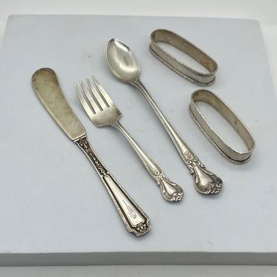 LOT 30: Sterling Silver Flatware Pieces - 81 Grams
