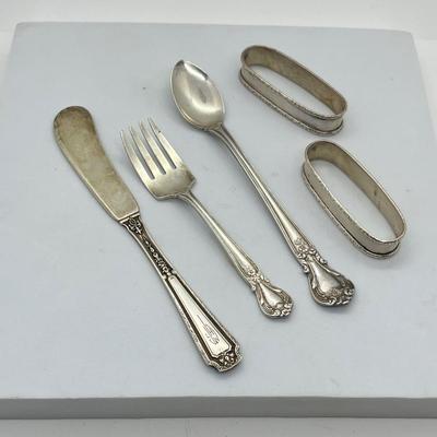 LOT 30: Sterling Silver Flatware Pieces - 81 Grams