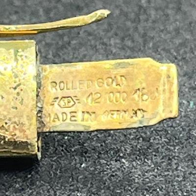 LOT 33: Vintage Gold Filled Hinged Bracelets