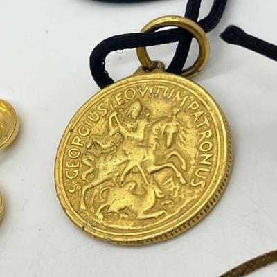 LOT 37: Gold Toned Necklace Collection