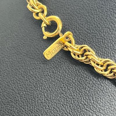 LOT 37: Gold Toned Necklace Collection