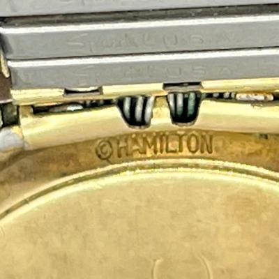 LOT 39: Vintage Watches - Hamilton 10K RGP Manual Watch and More