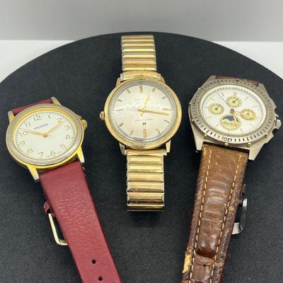 LOT 39: Vintage Watches - Hamilton 10K RGP Manual Watch and More